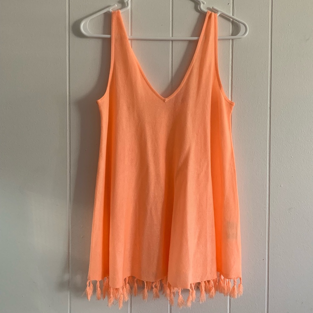 Small Peach Lindy Tank